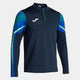 SUDADERA ELITE XI MARINO VERDE FLUOR