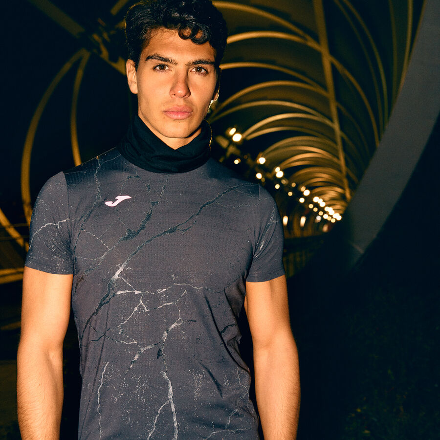 R-NIGHT SHORT SLEEVE T-SHIRT DARK GRAY