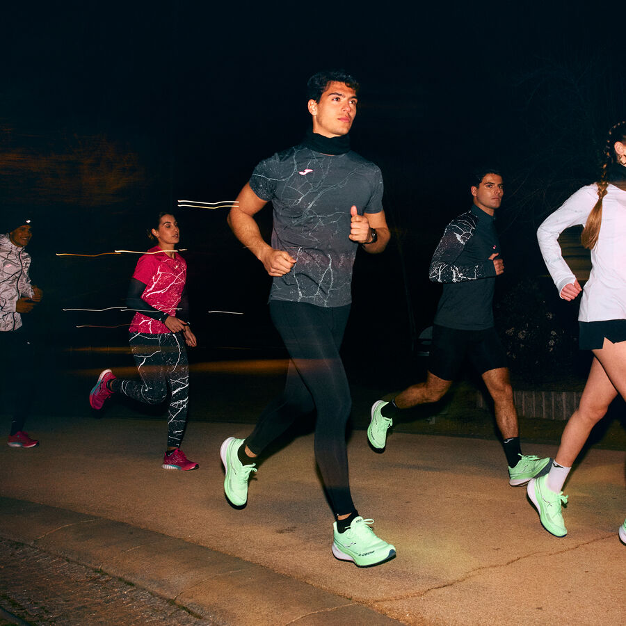 R-NIGHT SHORT SLEEVE T-SHIRT DARK GRAY