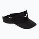 TORNEO VISOR CAP BLACK WHITE SR