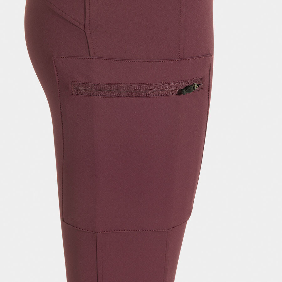 EXPLORER LONG TIGHTS BURGUNDY