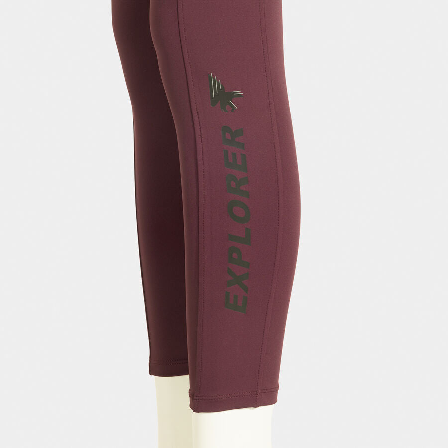 EXPLORER LONG TIGHTS BURGUNDY