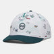 M Drive Mid Nylon Adj Cap - White