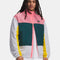 UA Icon Woven Track FZ - Green/Pink