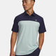 UA T2G Colorblock Polo Blue